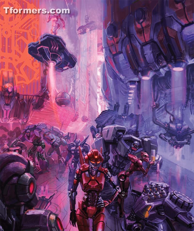 Review - The Art of Transformers: Fall of Cybertron Book and